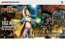 Tablet Screenshot of eq2.gamepressure.com