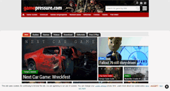 Desktop Screenshot of gamepressure.com