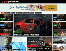 Tablet Screenshot of gamepressure.com