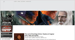 Desktop Screenshot of lotro.gamepressure.com